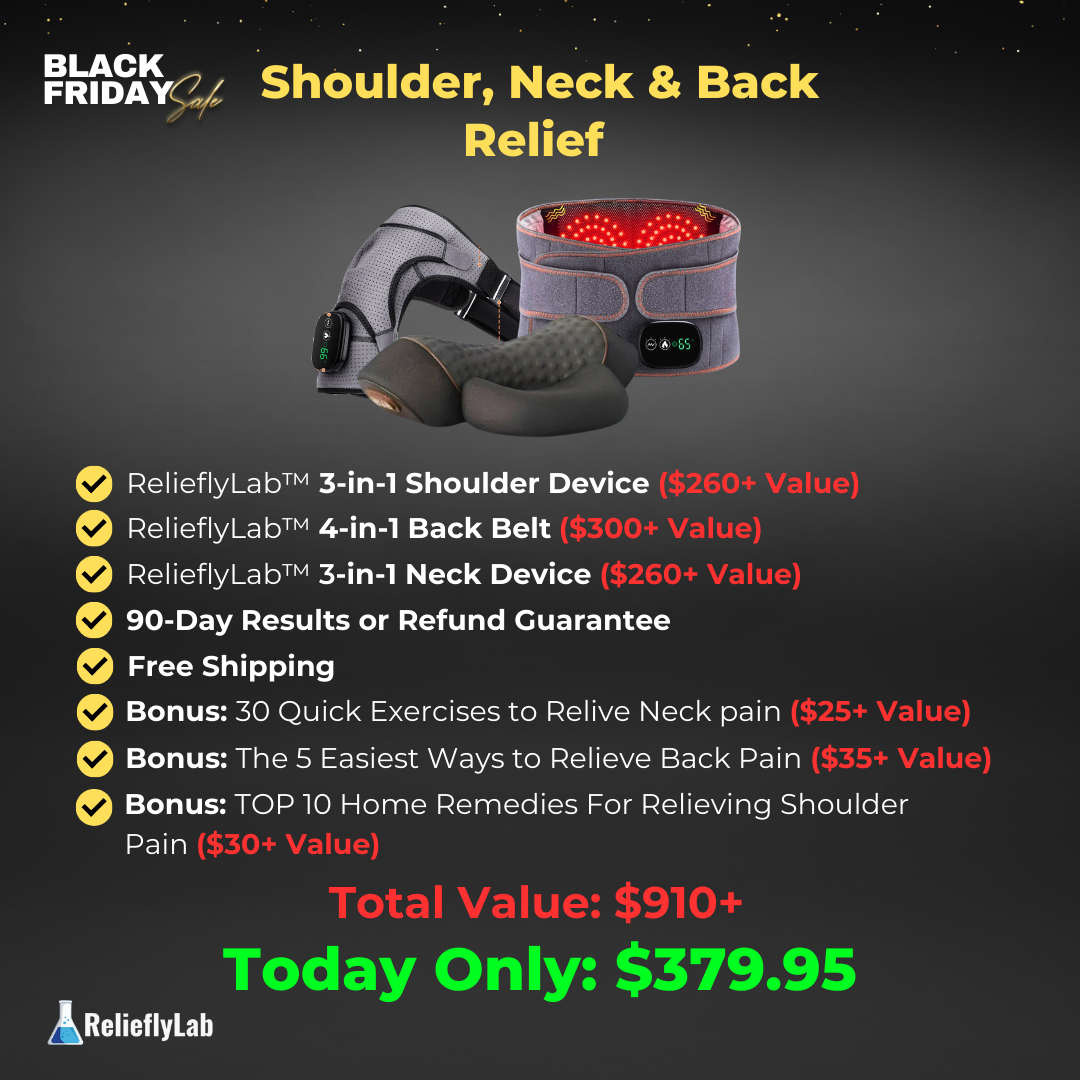 (BLACK FRIDAY SALE) | Neck, Shoulder & Back Relief (Full Bundle)