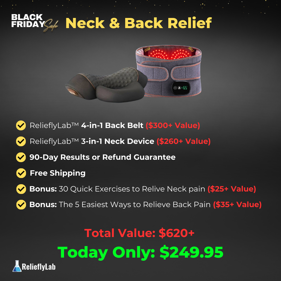 (BLACK FRIDAY SALE) | Neck & Back Relief (Bundle)