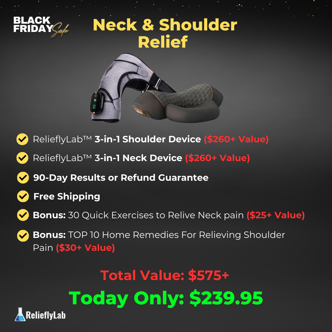 (BLACK FRIDAY SALE) | Neck & Shoulder Relief (Bundle)