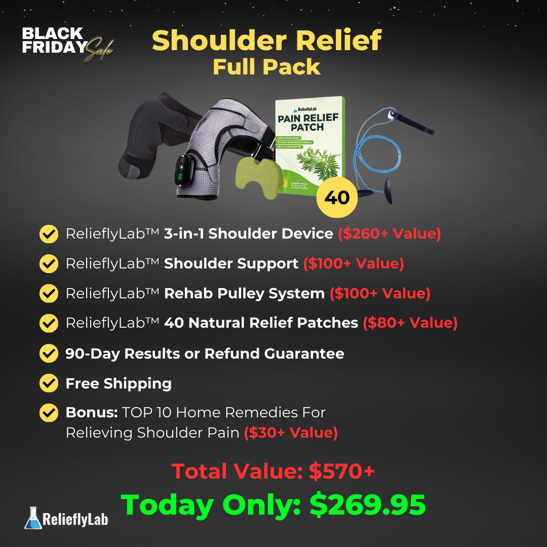 (BLACK FRIDAY SALE) | Shoulder Relief- Full Pack