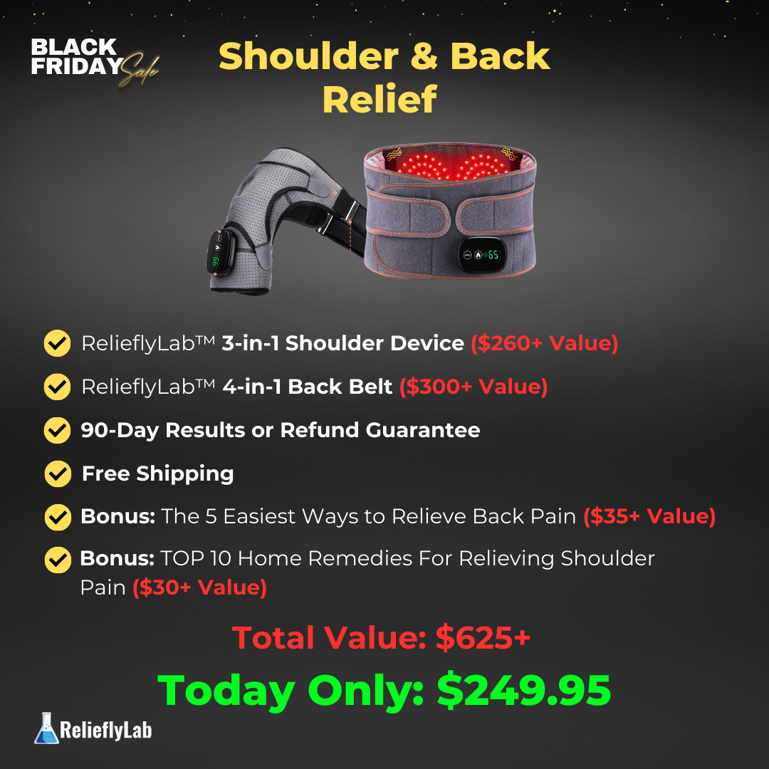 (BLACK FRIDAY SALE) | Back & Shoulder Relief (Bundle)