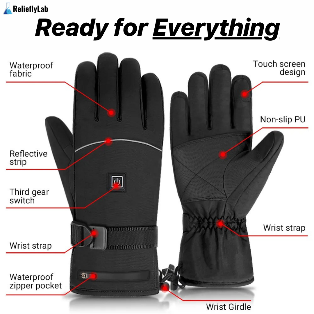 RelieflyLab® | 3 in 1 Heated Gloves