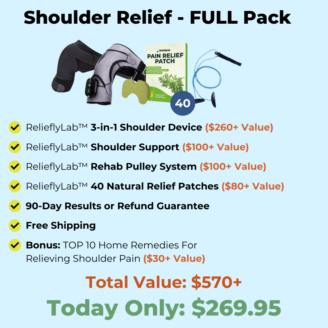 Shoulder Relief- Full Pack