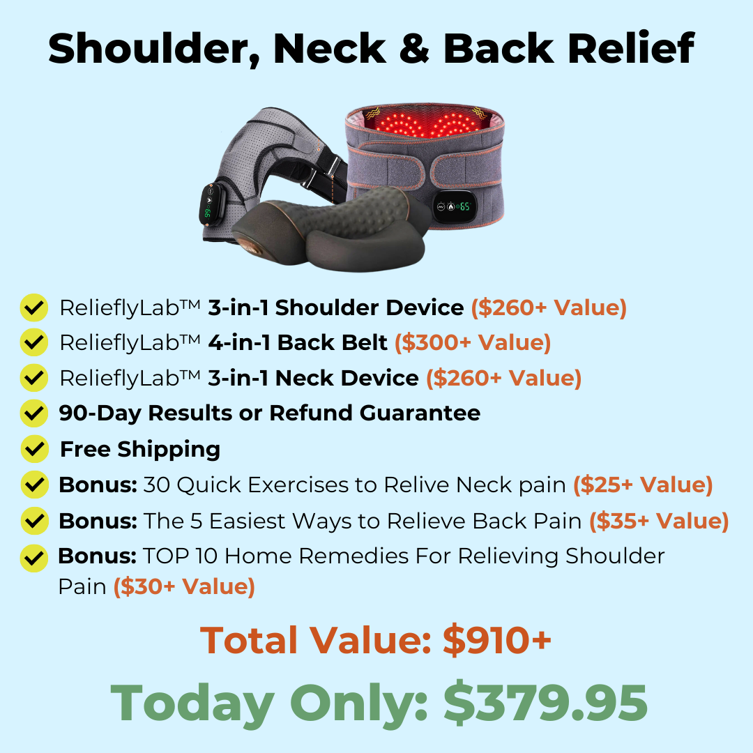 Neck, Shoulder & Back Relief (Full Bundle)